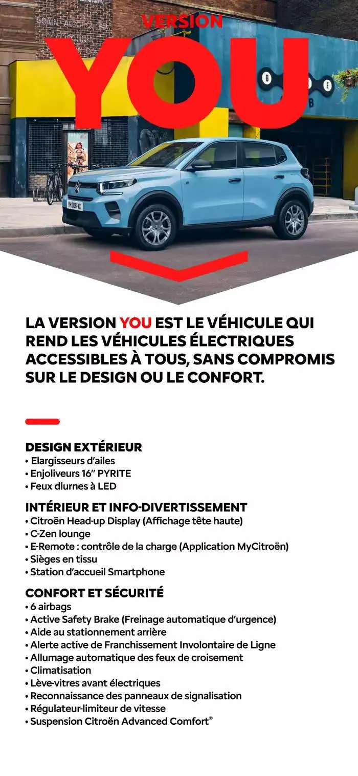 Citroën Nouvelle ë-C3 C-BOOK du 15 janvier au 15 janvier 2026 - Catalogue page 12