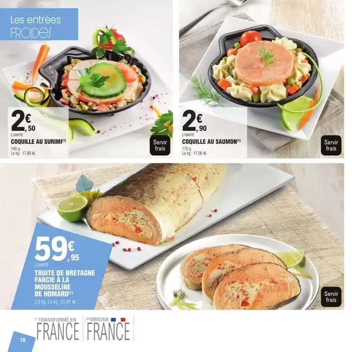 CARTE TRAITEUR PERMANENTE - MIXTE du 27 mars au 24 novembre 2025 - Catalogue page 18