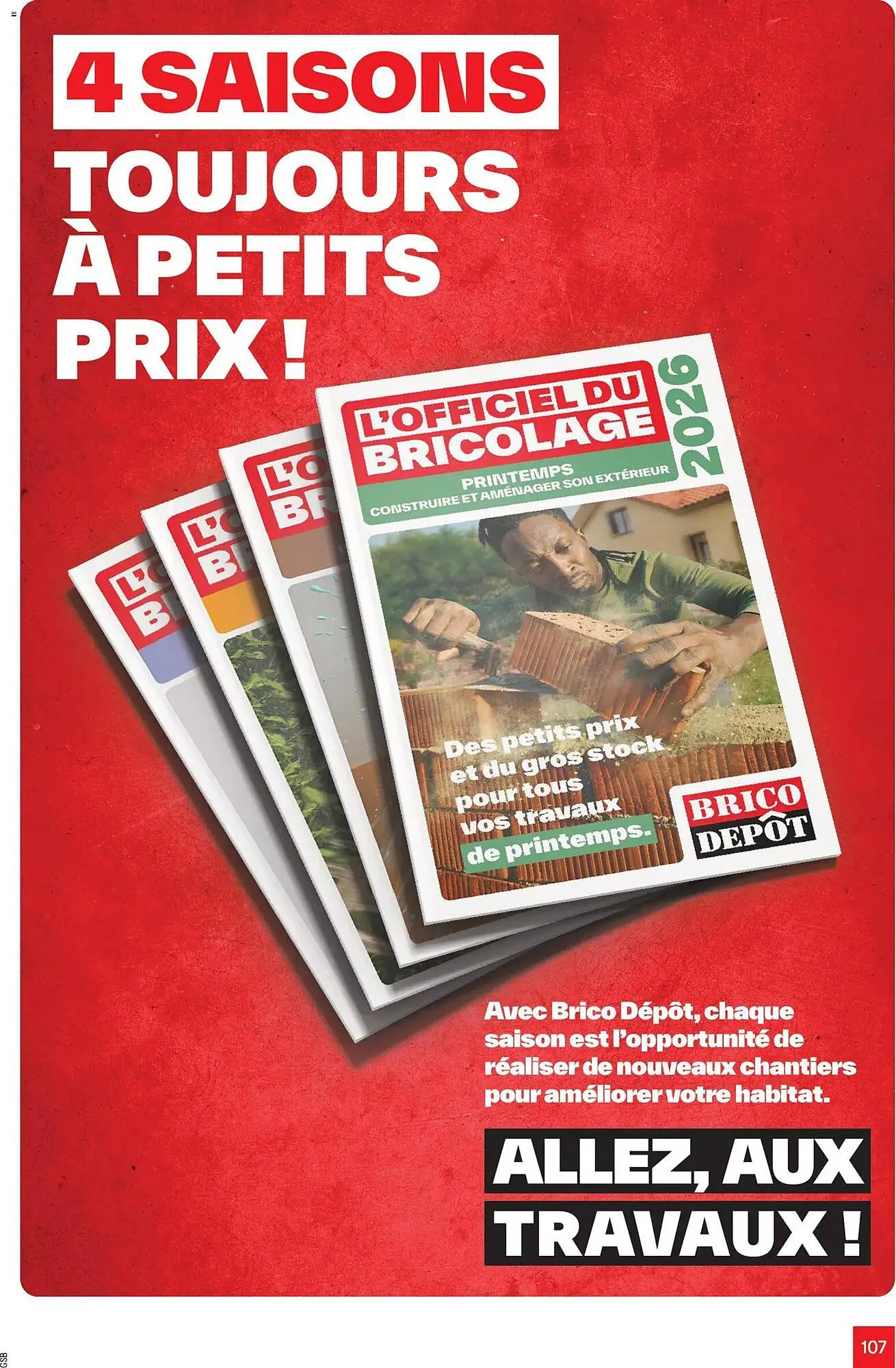 Catalogue Brico Dépôt du 25 mars au 12 juin 2026 - Catalogue page 107