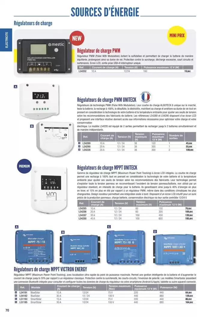 Catalogue Accastillage Diffusion 2025 du 1 janvier au 31 décembre 2025 - Catalogue page 72