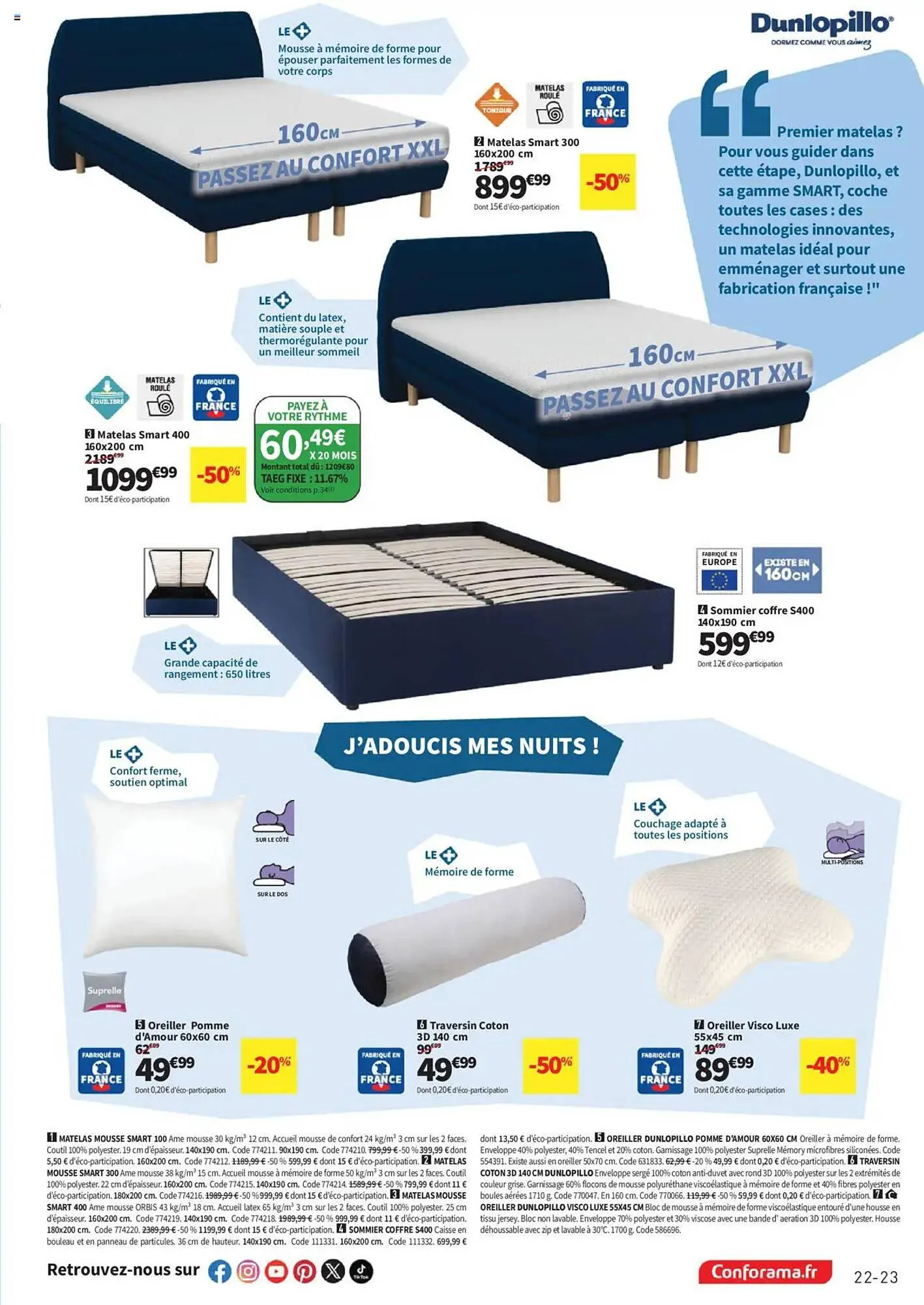 Catalogue Conforama du 10 juin au 31 décembre 2025 - Catalogue page 23