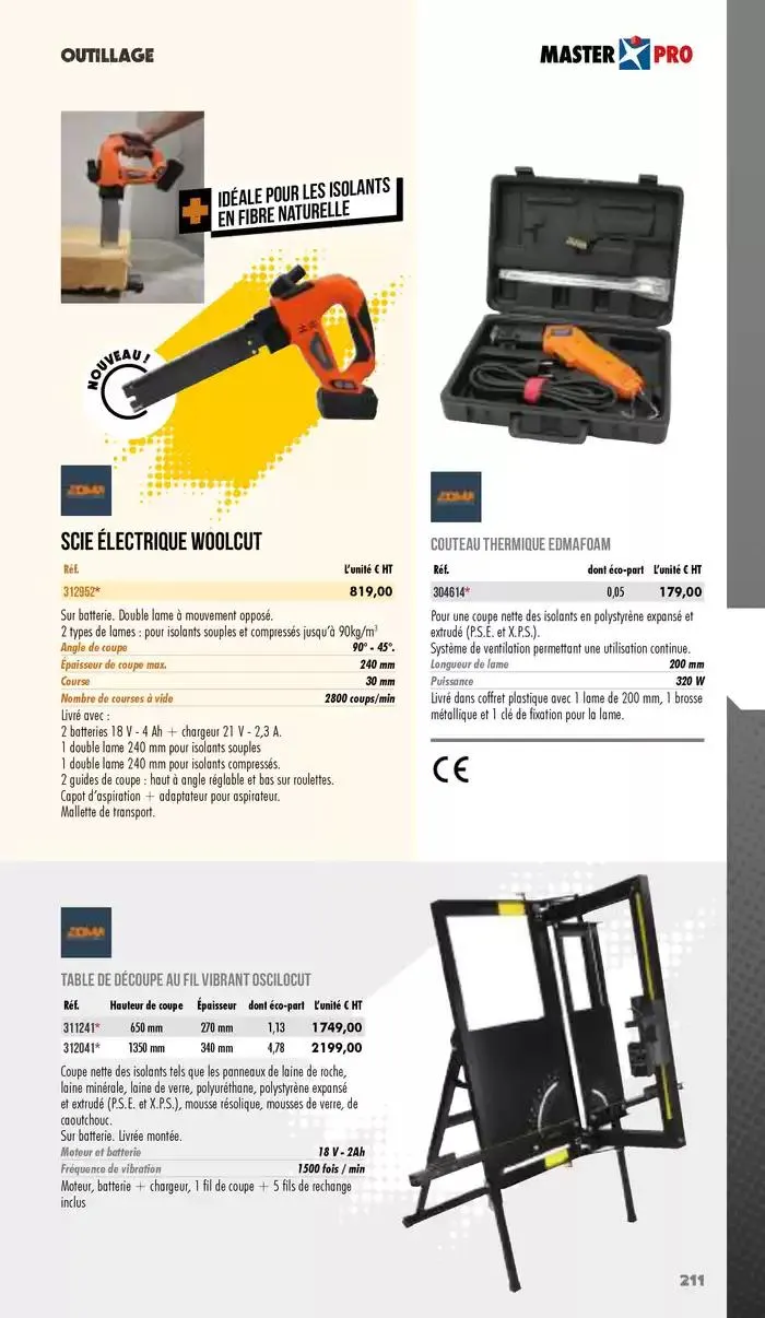 Essentiel Batiment 2025 du 3 janvier au 31 décembre 2025 - Catalogue page 213