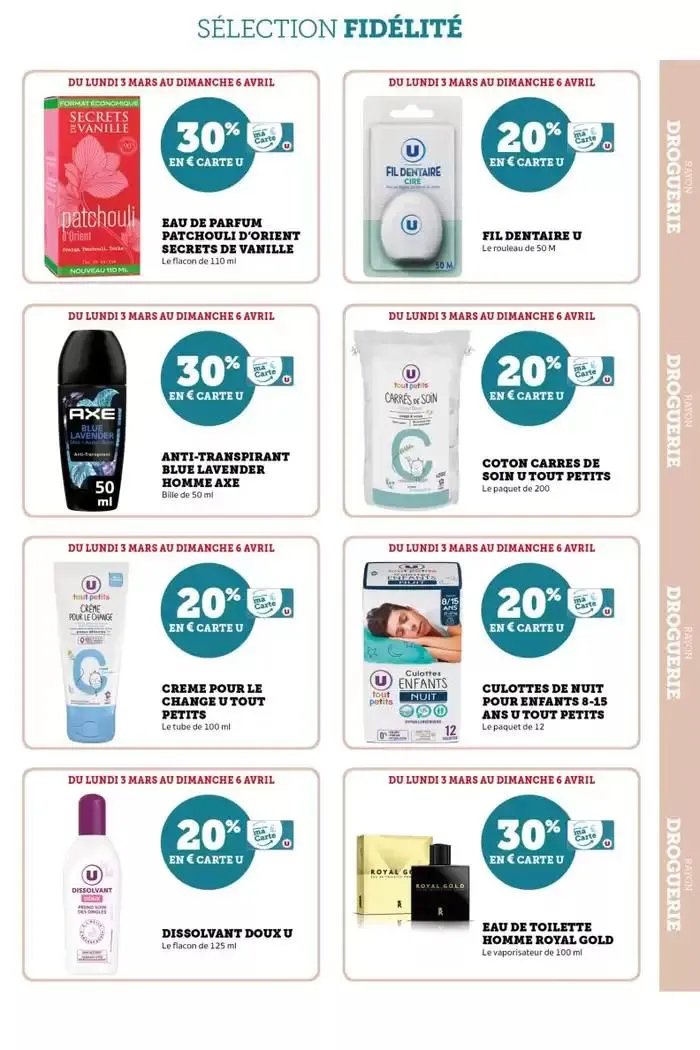 Tous les jours 20% du 21 mars au 6 avril 2025 - Catalogue page 11