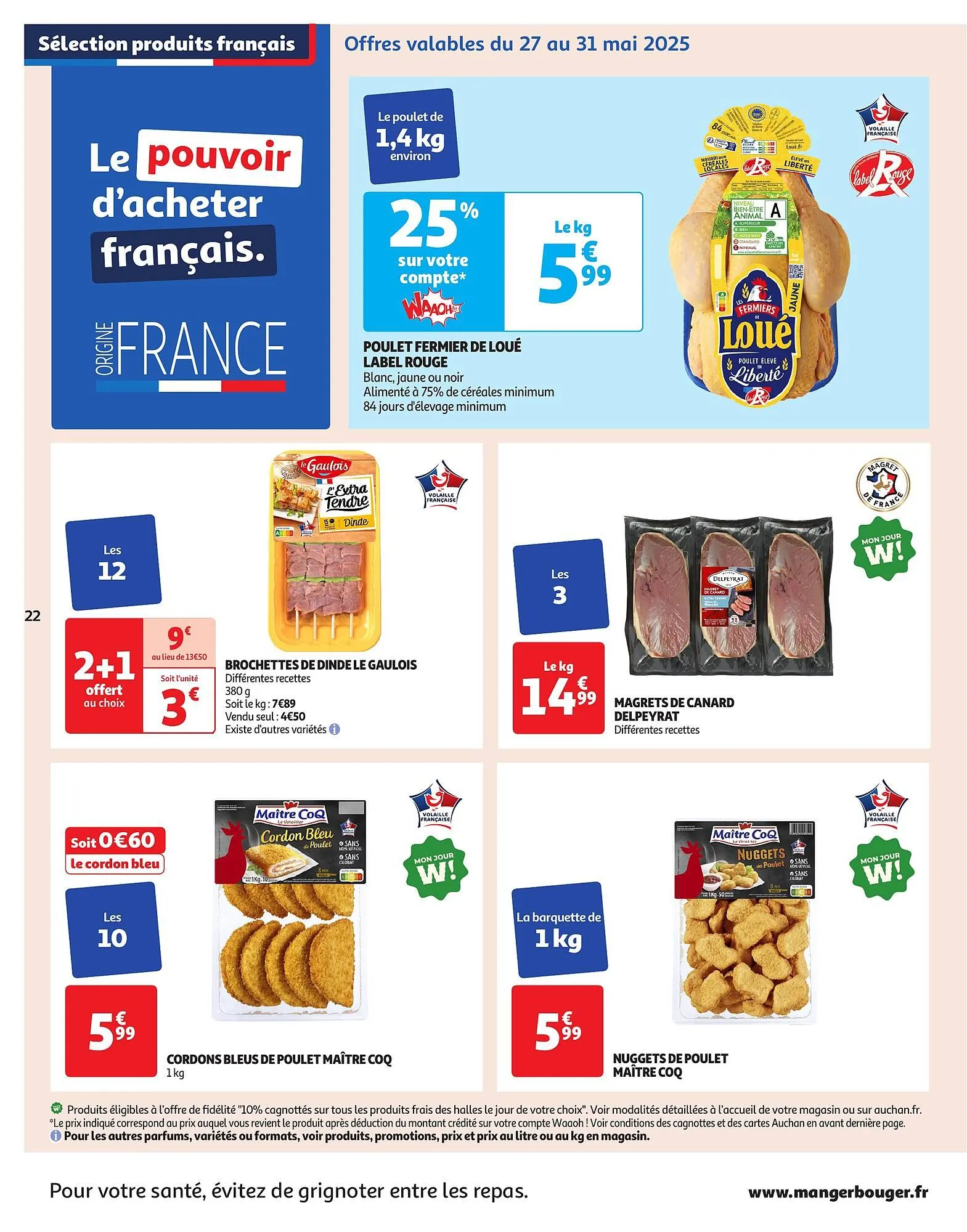 Catalogue Auchan du 27 mai au 9 juin 2025 - Catalogue page 22