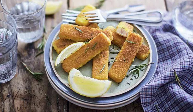 15 bâtonnets de colin d'Alaska MSC, pré-frits