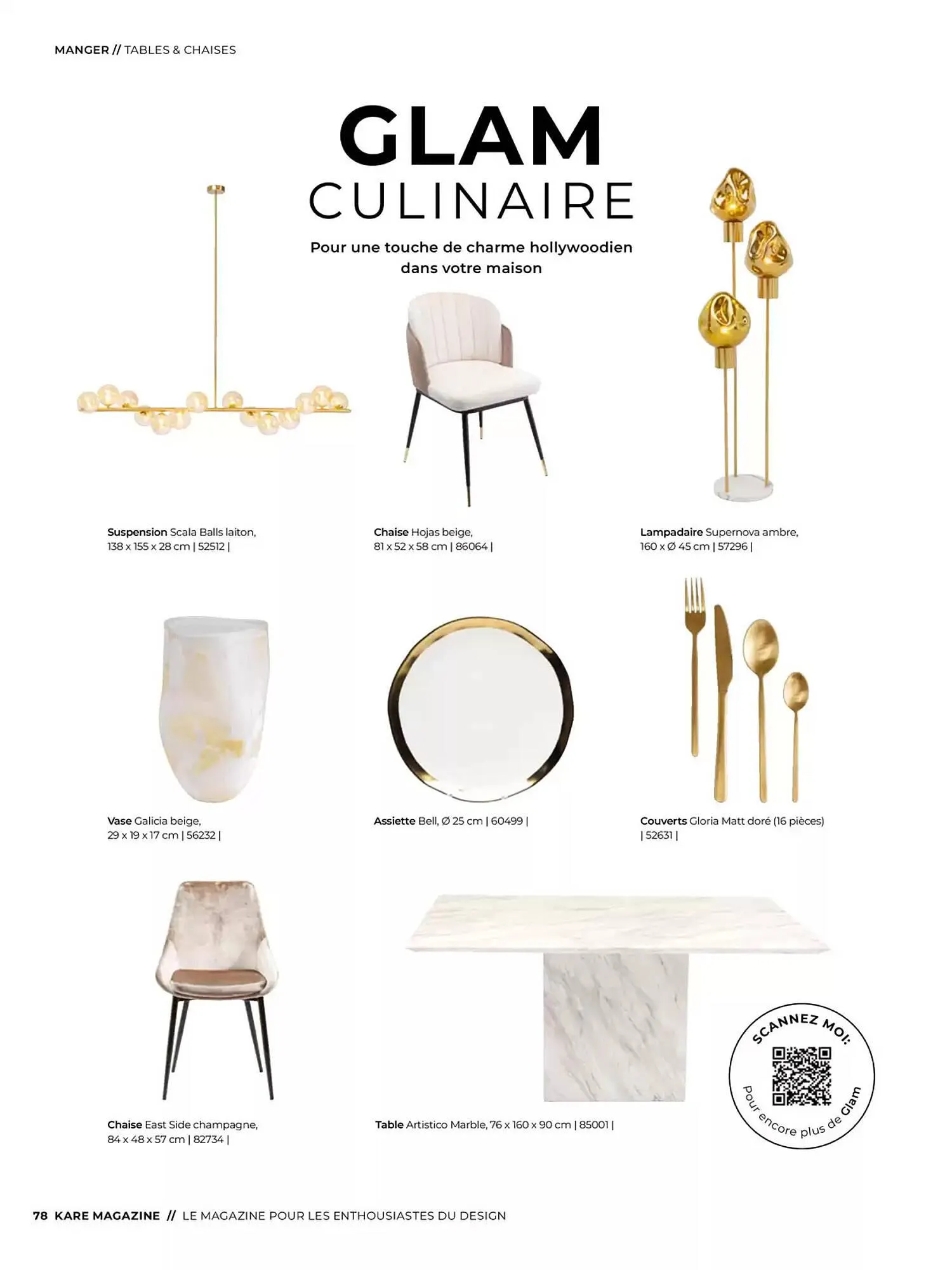 Catalogue KARE du 6 février au 31 décembre 2025 - Catalogue page 78