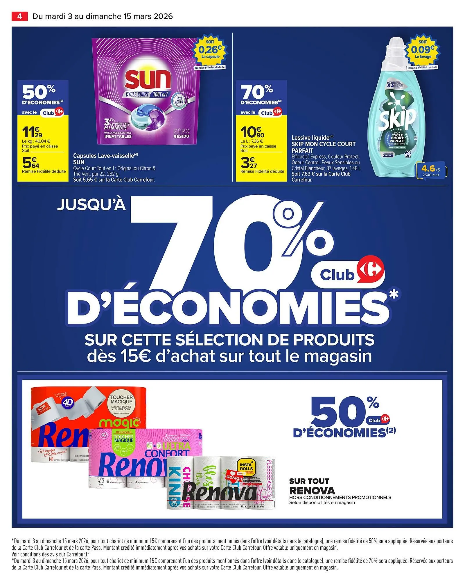 Catalogue Carrefour Market du 3 mars au 15 mars 2026 - Catalogue page 4