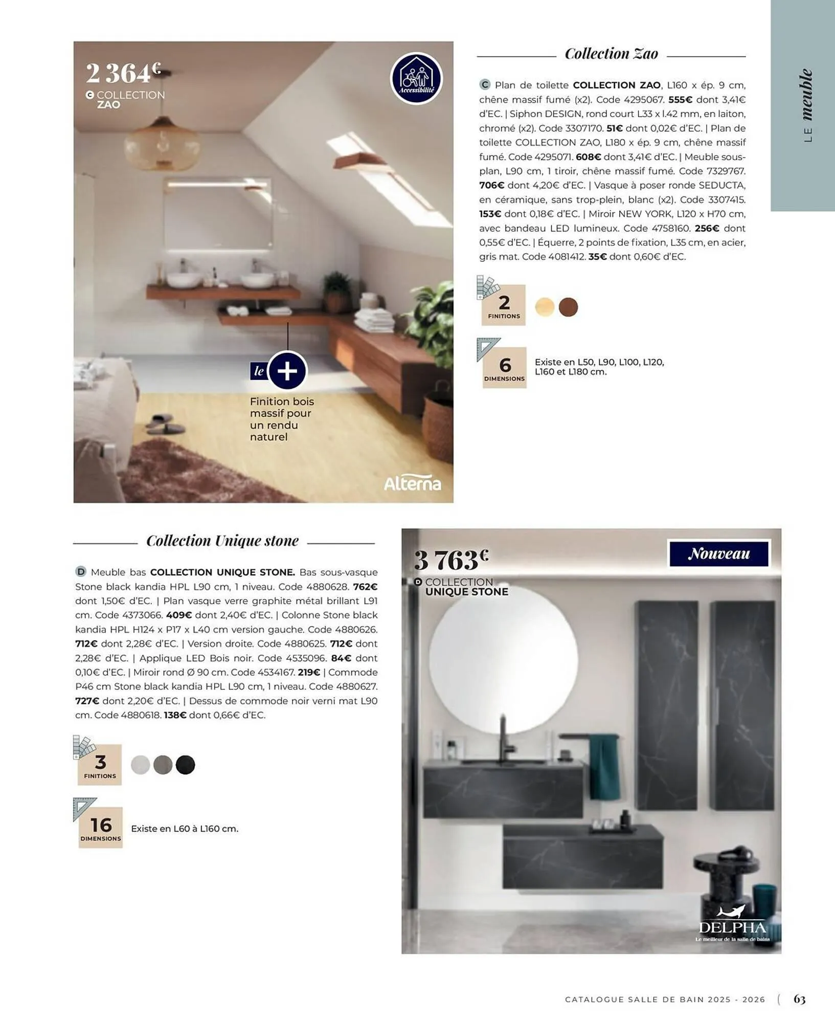 Catalogue Cedeo du 3 juin au 31 décembre 2025 - Catalogue page 63