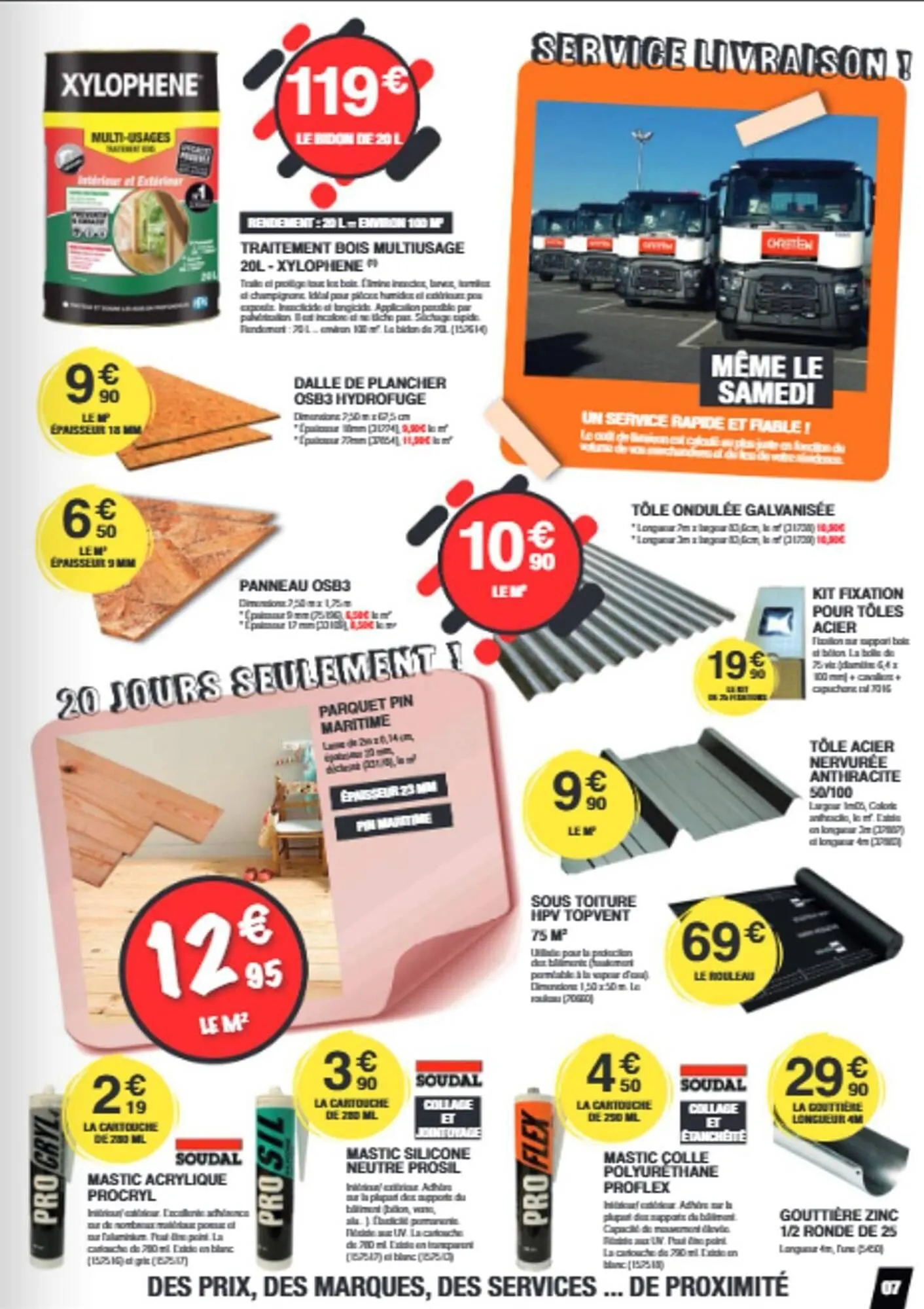 Catalogue Chretien Matériaux du 15 octobre au 10 novembre 2025 - Catalogue page 7