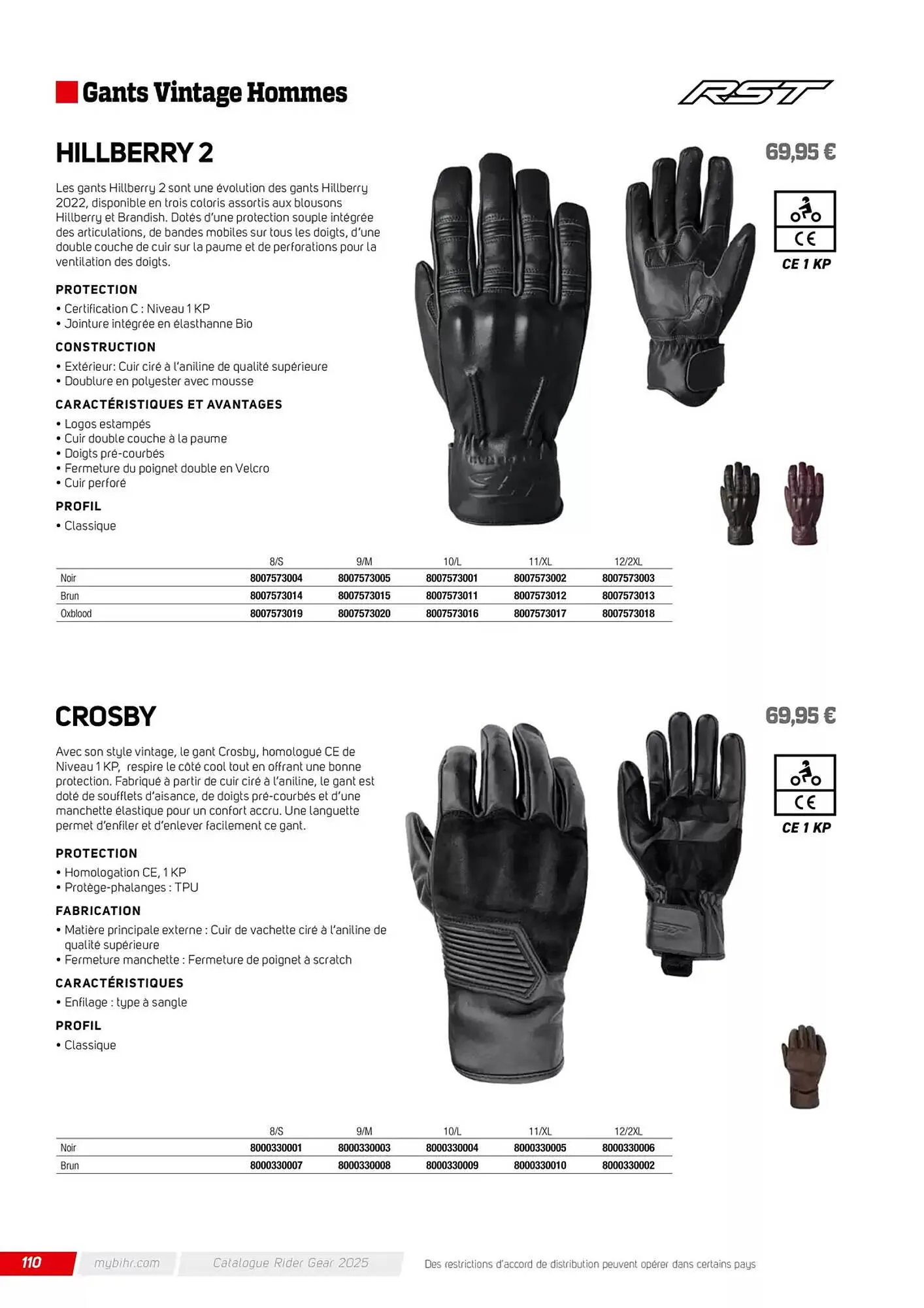 Catalogue Bihr du 12 décembre au 31 décembre 2025 - Catalogue page 110