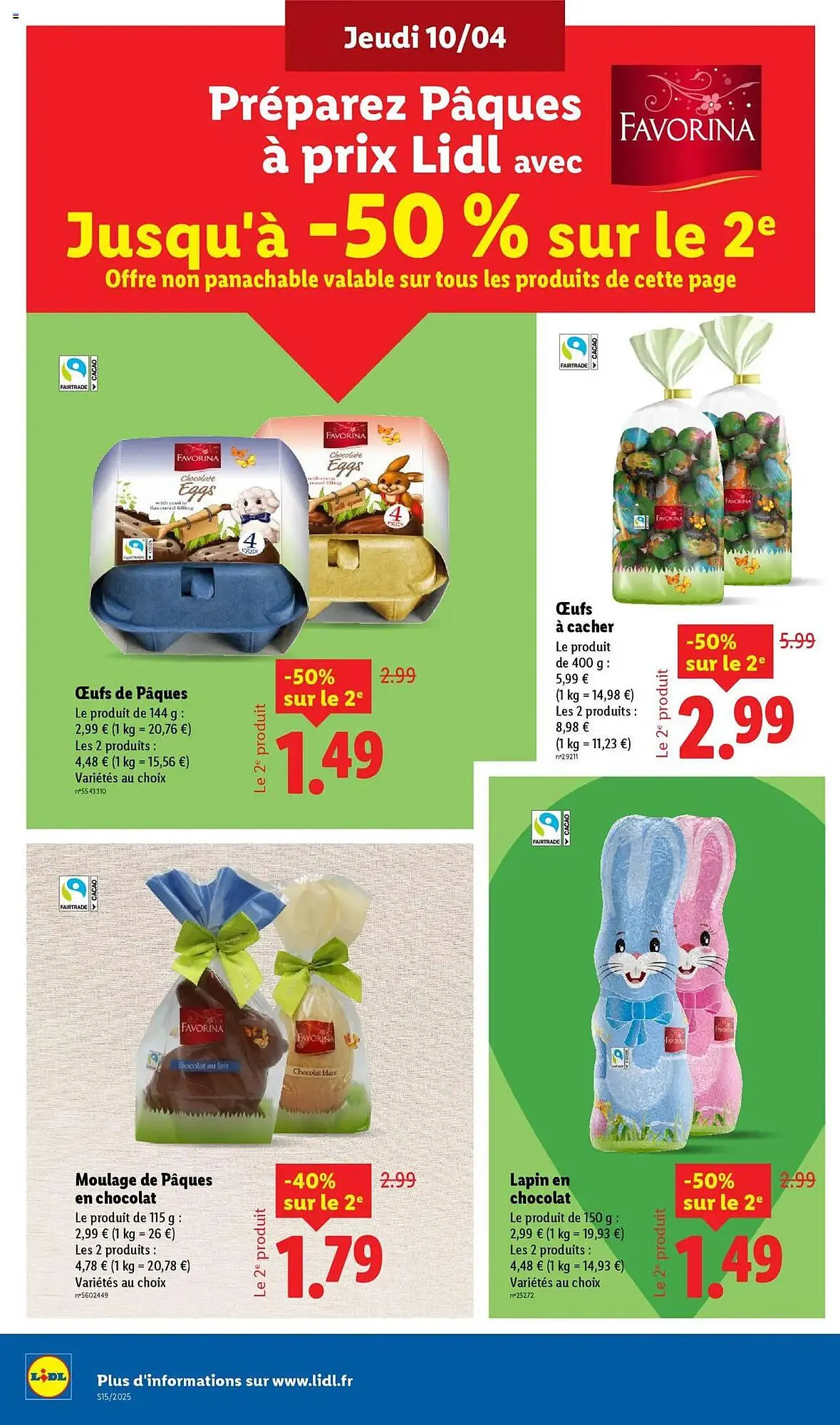 Catalogue Lidl du 10 avril au 16 avril 2025 - Catalogue page 28