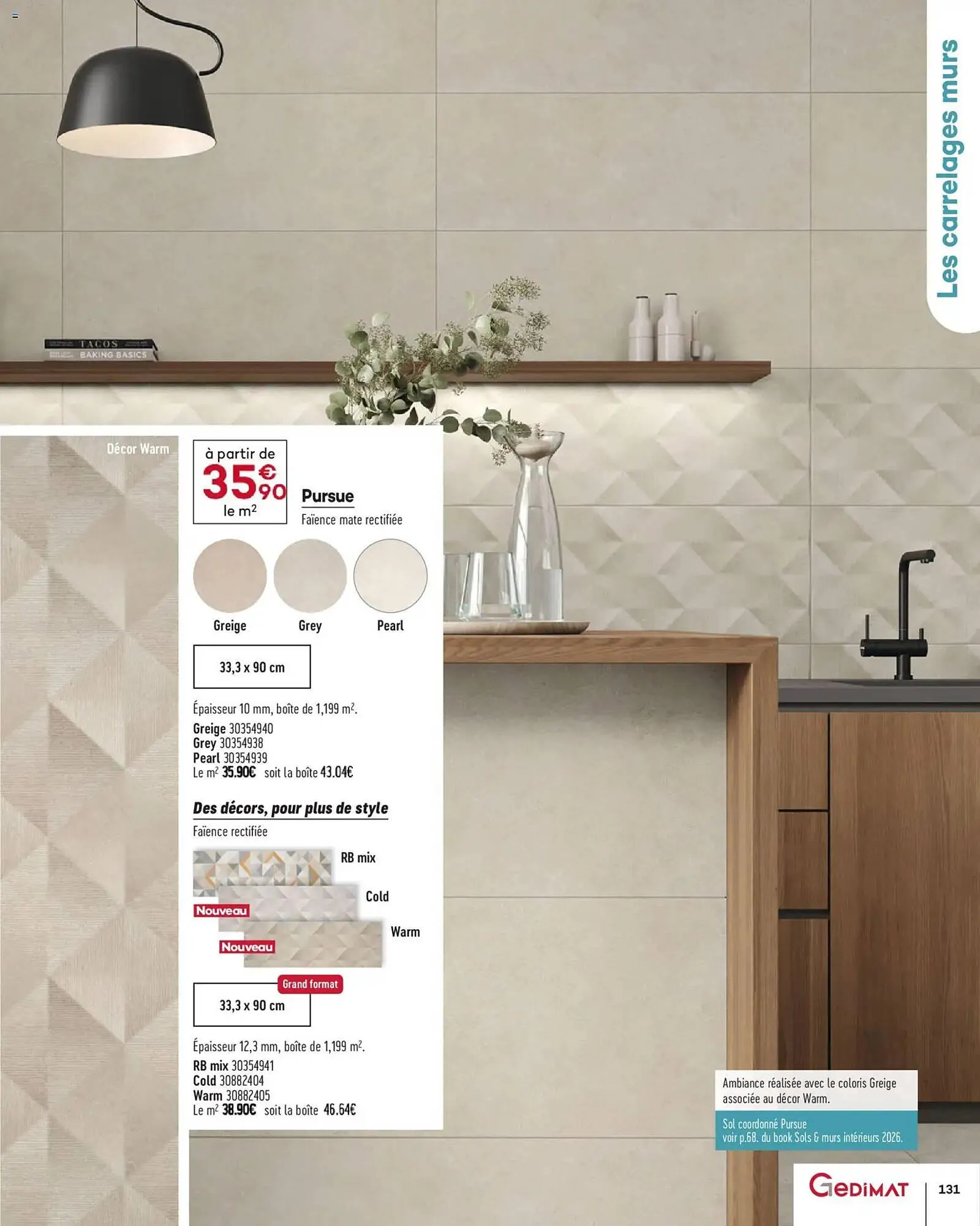 Catalogue Gedimat du 1 avril au 30 avril 2026 - Catalogue page 131