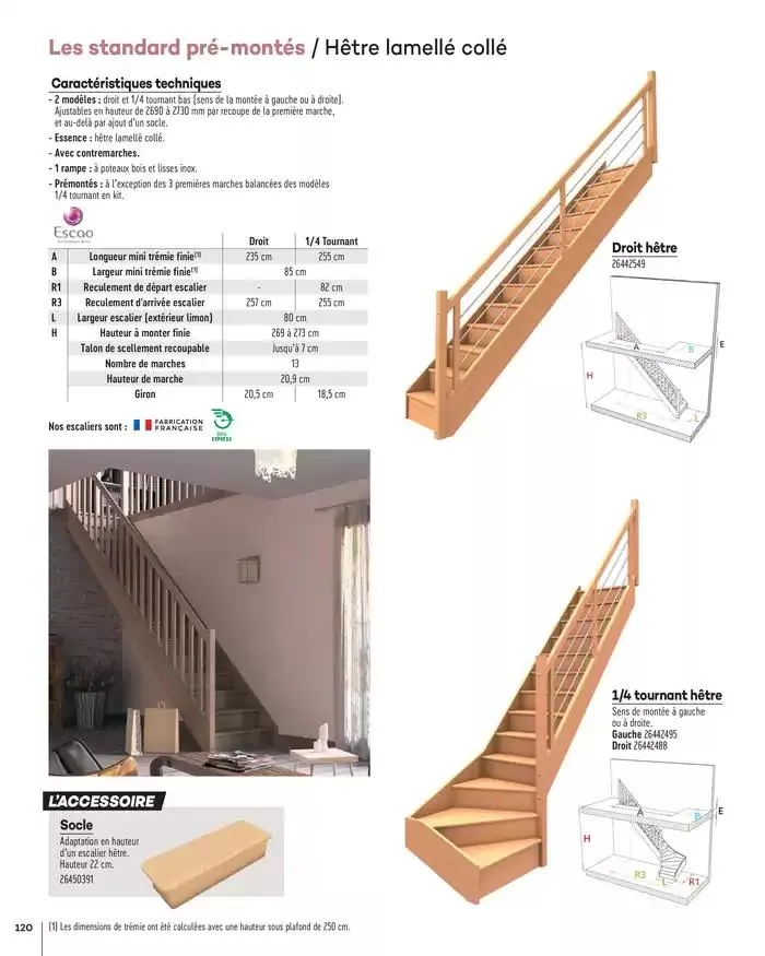 Aménagents Intérieurs 2025 du 1 janvier au 31 décembre 2025 - Catalogue page 120