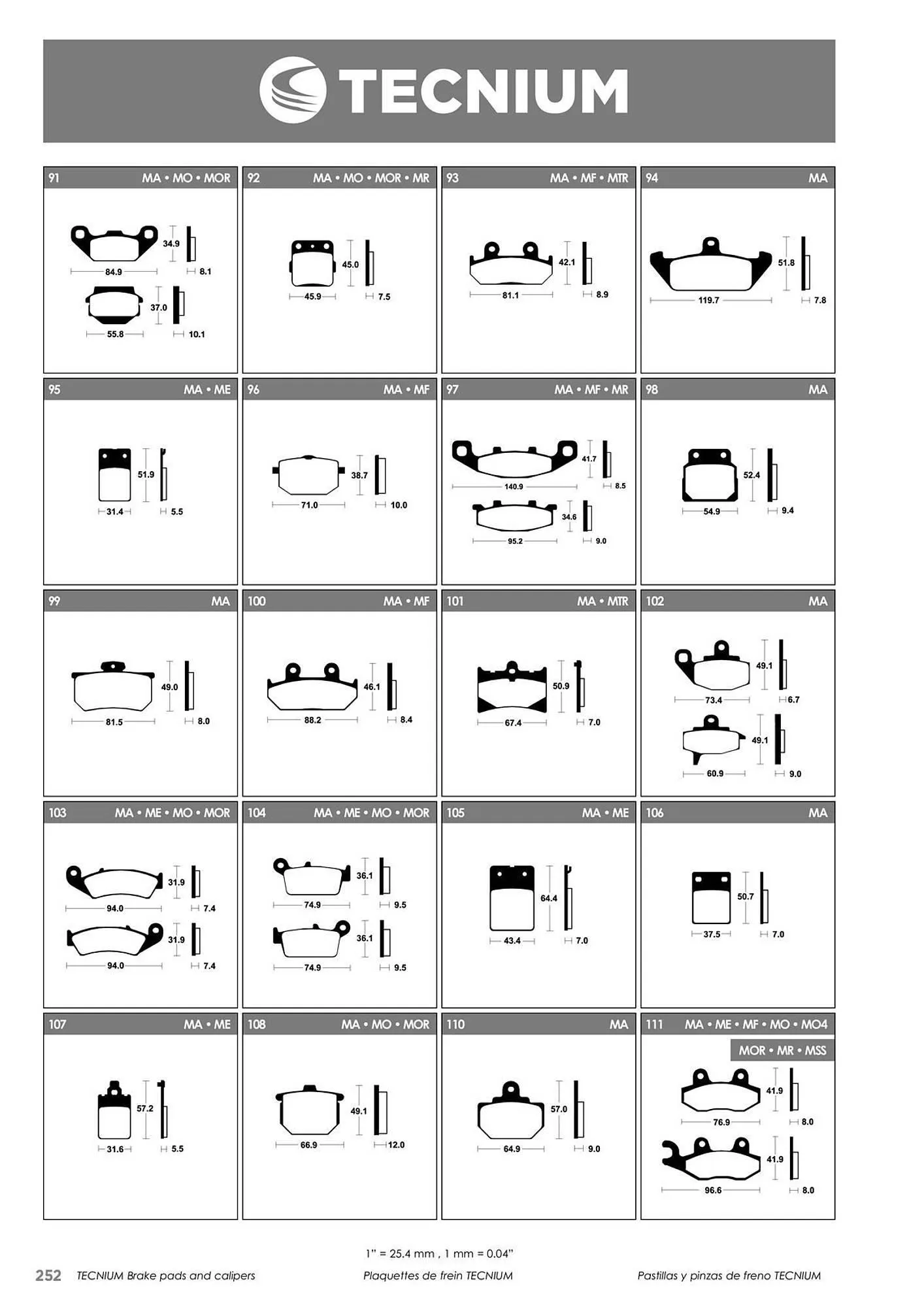 Catalogue Bihr du 23 mai au 31 décembre 2025 - Catalogue page 252