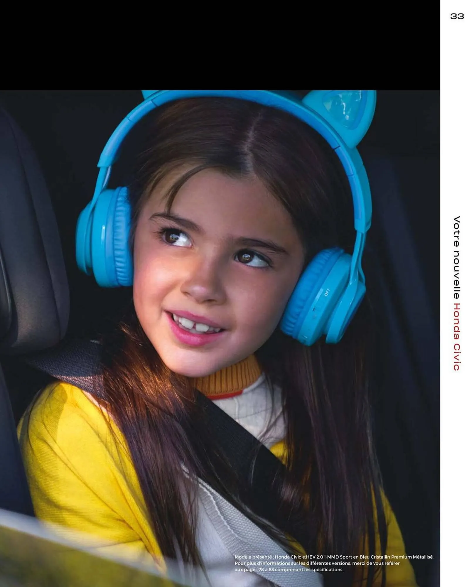 Catalogue Honda Civic Hybrid du 20 décembre au 30 juin 2024 - Catalogue page 33
