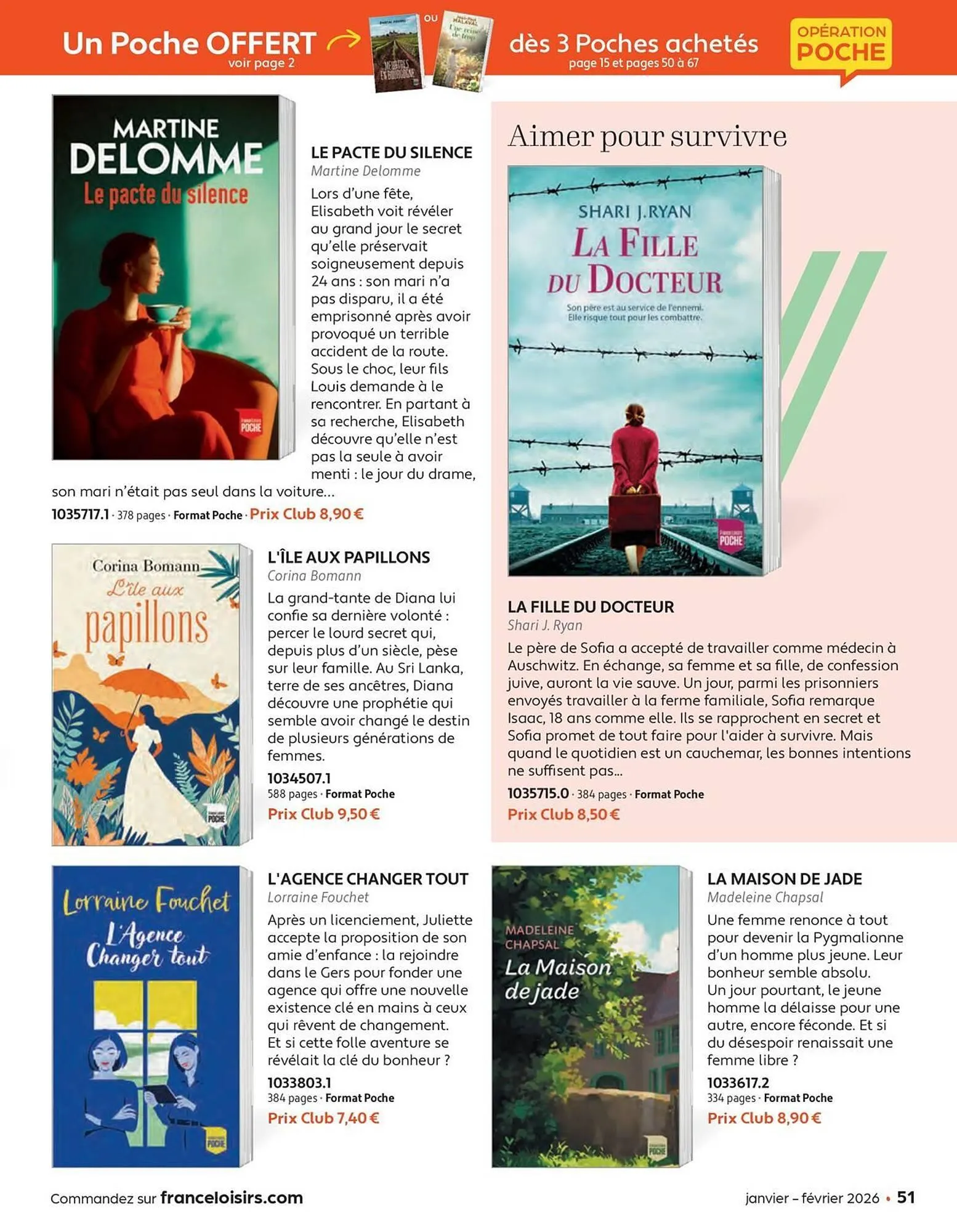 Catalogue France Loisirs du 1 janvier au 28 février 2026 - Catalogue page 51