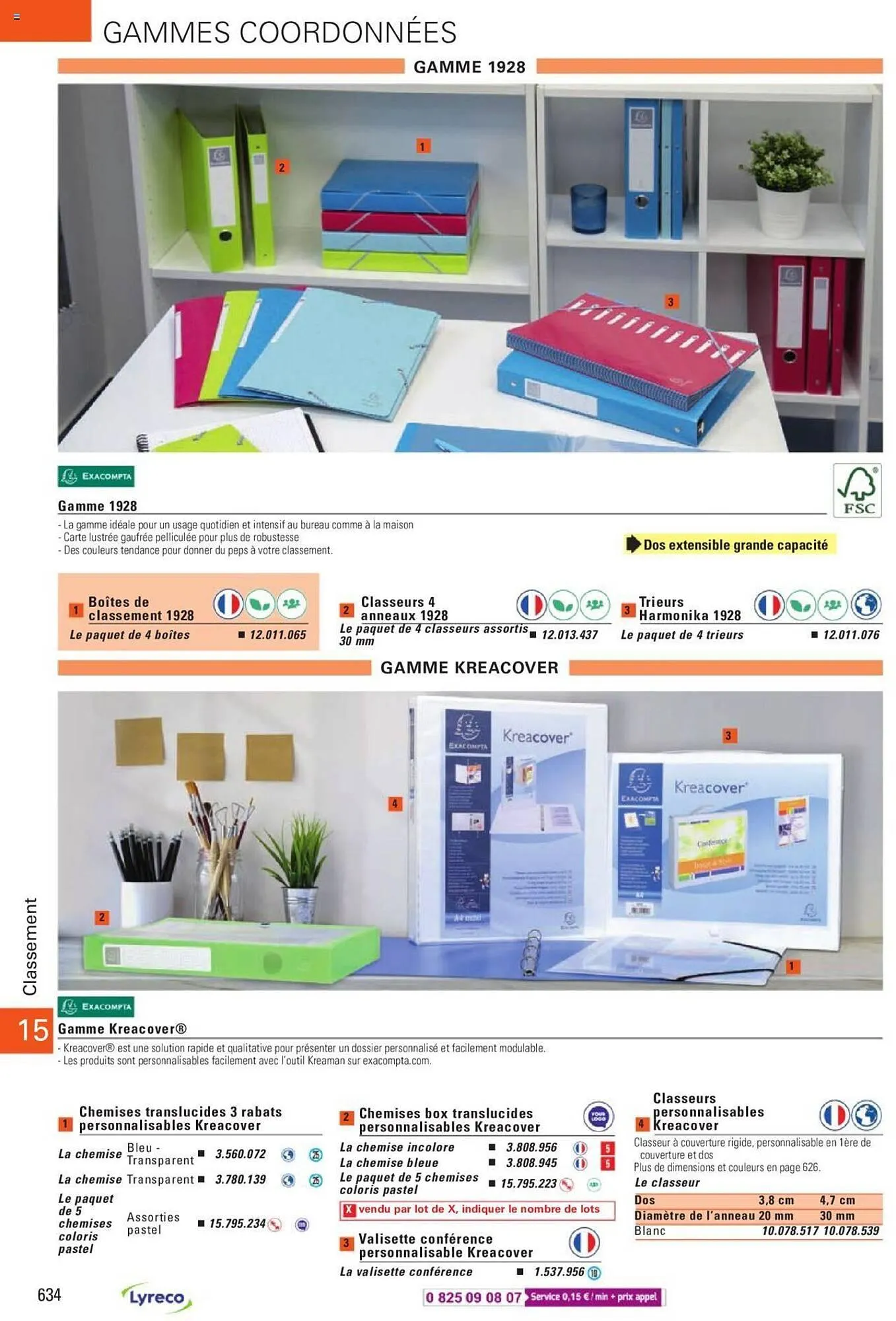 Catalogue Lyreco du 15 mai au 31 décembre 2023 - Catalogue page 634