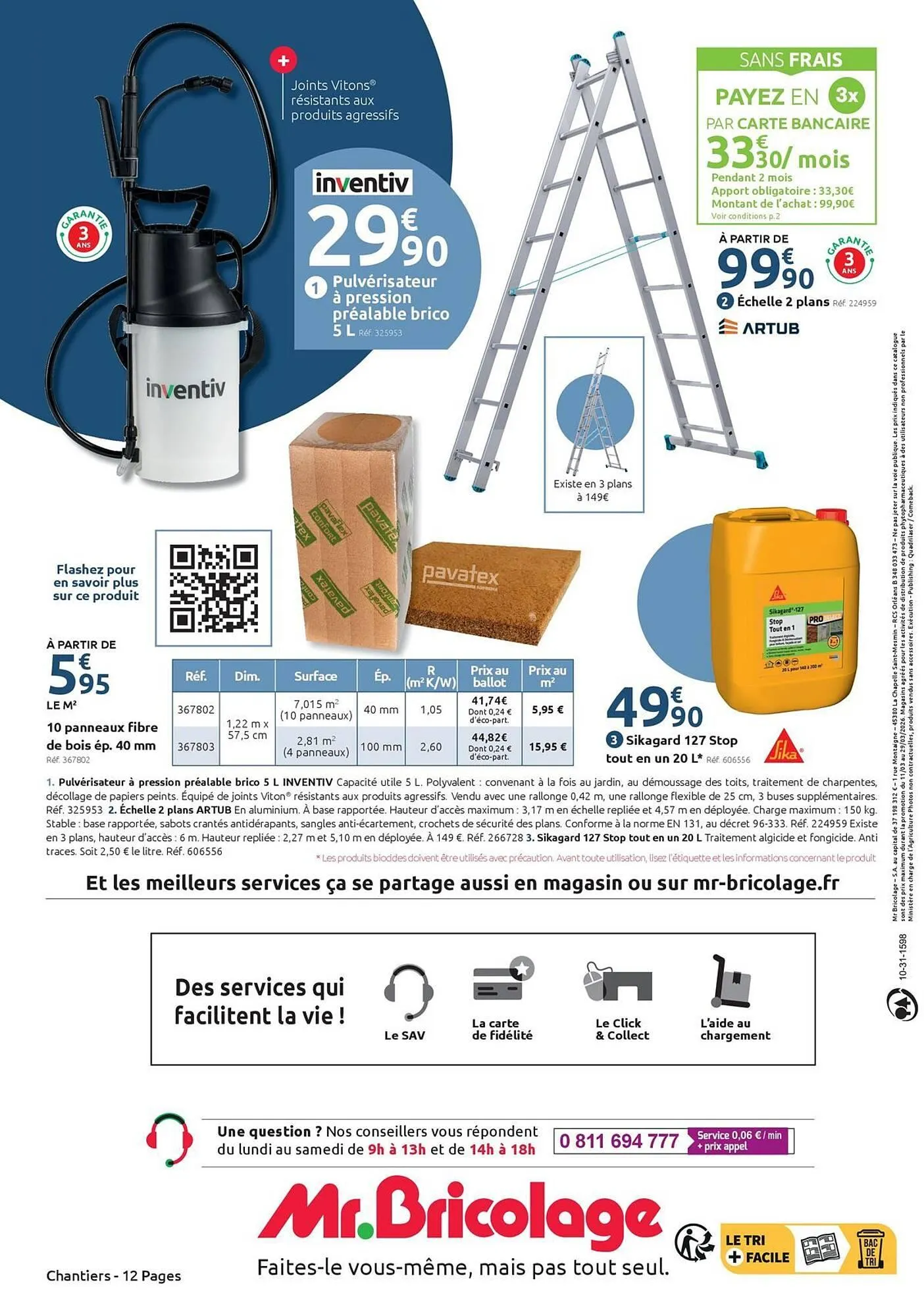 Catalogue Mr Bricolage du 11 mars au 29 mars 2026 - Catalogue page 12