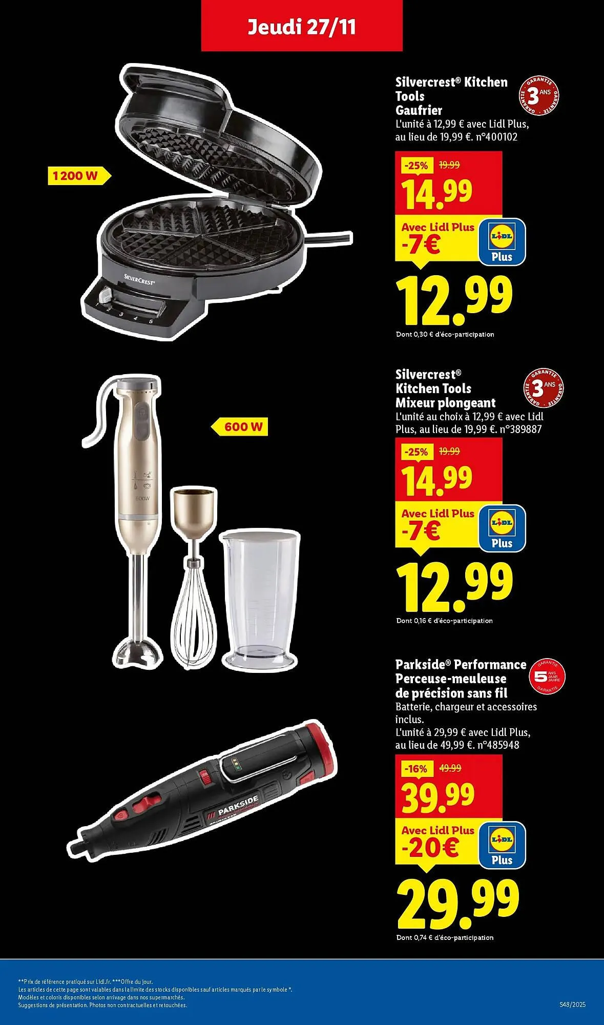 Catalogue Lidl du 26 novembre au 30 novembre 2025 - Catalogue page 45