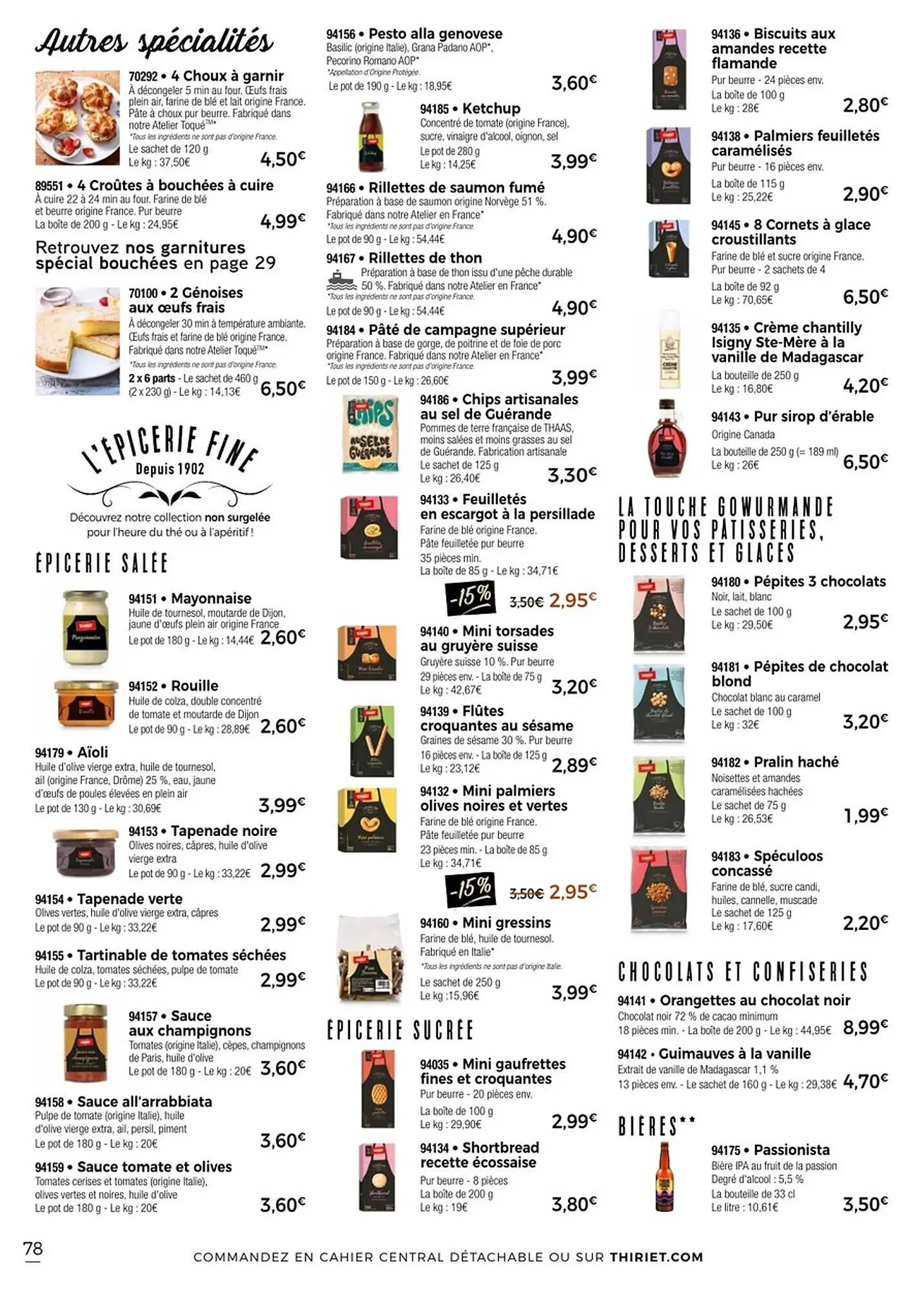 Catalogue Thiriet du 11 juillet au 6 août 2025 - Catalogue page 78