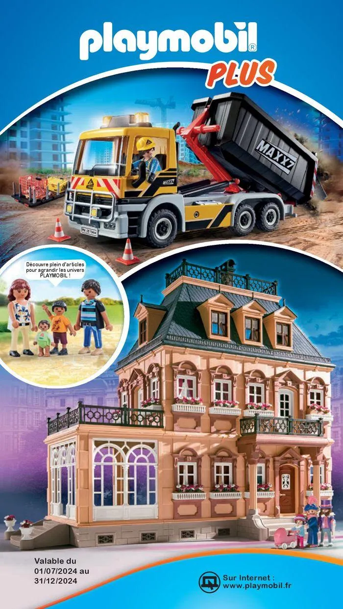 Playmobil Catalogue PLUS du 5 juillet au 31 décembre 2024 - Catalogue page 1