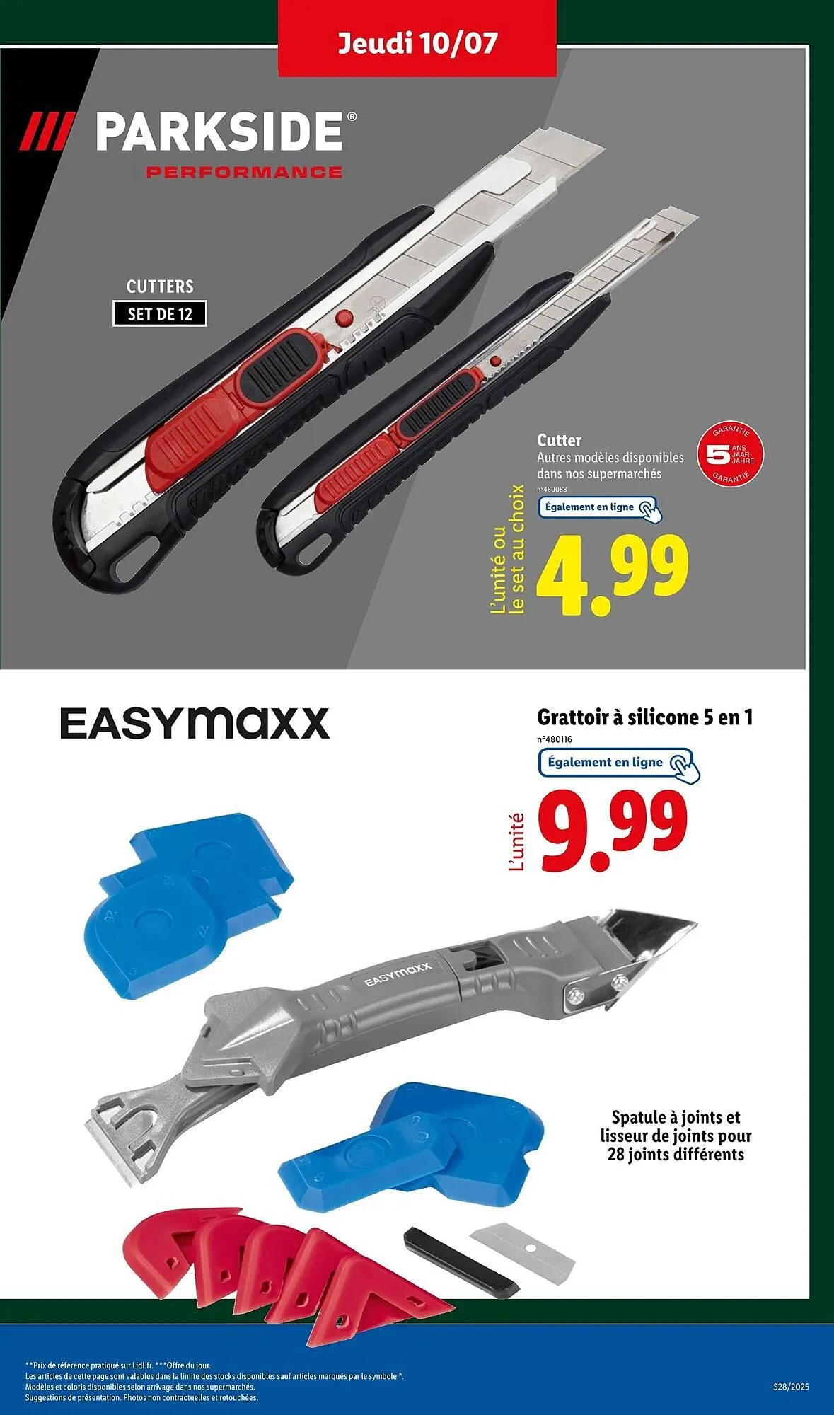 Catalogue Lidl du 10 juillet au 14 juillet 2025 - Catalogue page 5