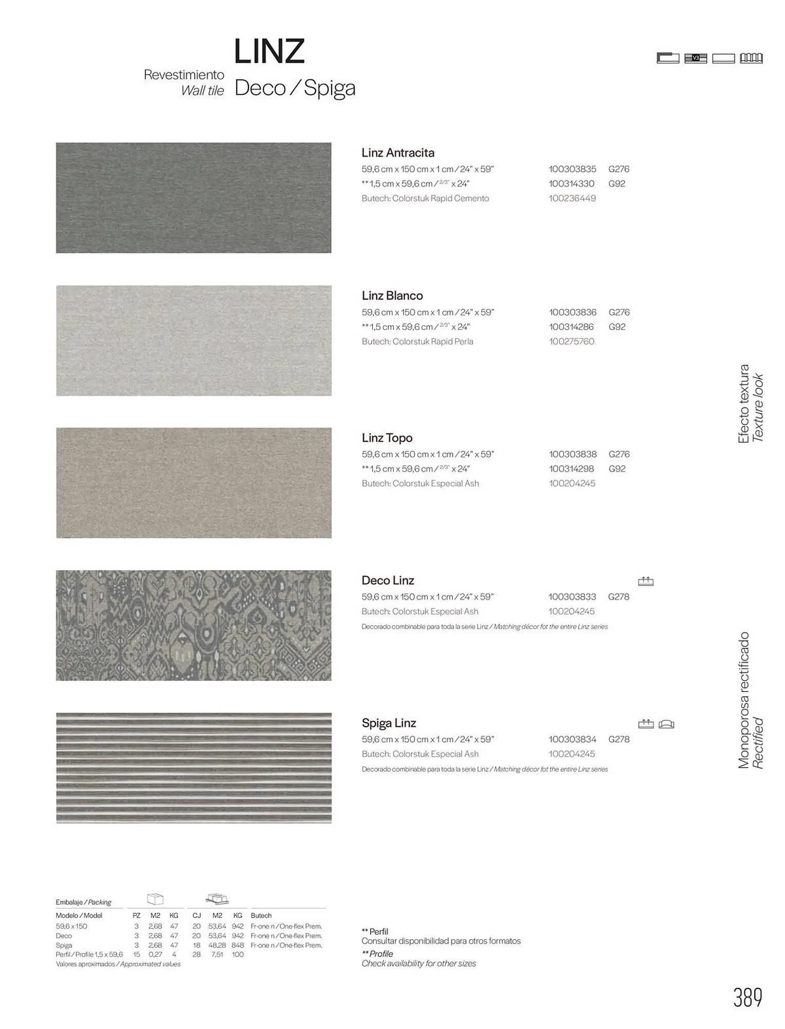 Catalogue Porcelanosa du 27 janvier au 31 décembre 2025 - Catalogue page 391