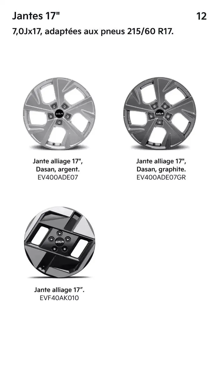 KIA Nouveau EV3 100% électrique - Accessoires du 15 mai au 6 mai 2026 - Catalogue page 2