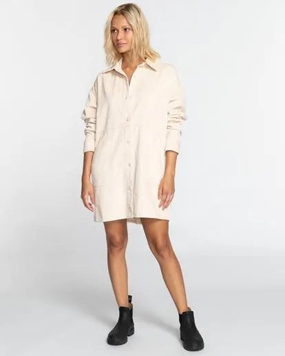 Winter Waves - Robe chemise pour Femme