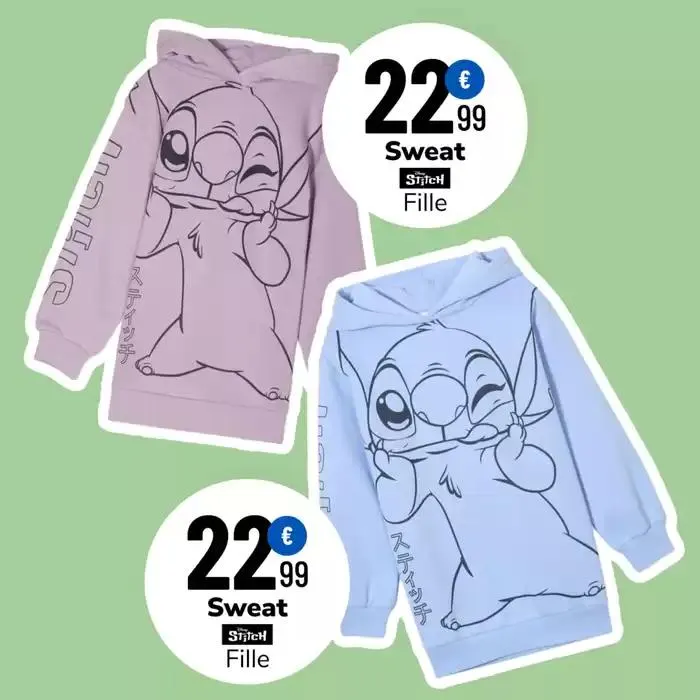 Le sweat Stitch : le must-have pour les fans de la célèbre petite créature ! - 1