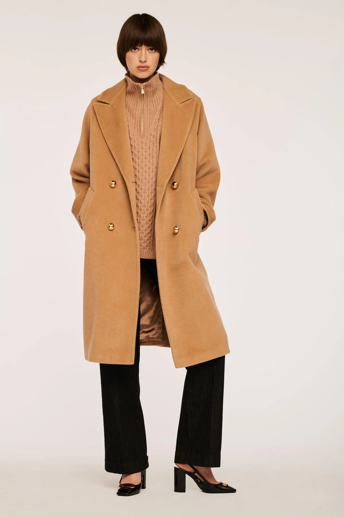 Manteau en laine vierge