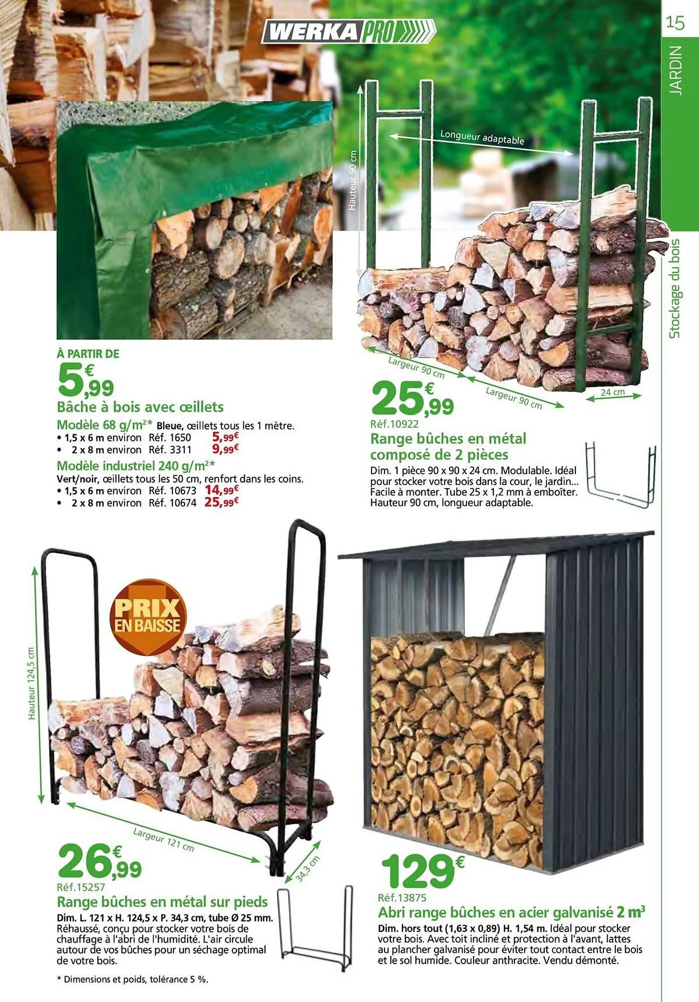 Catalogue Provence Outillage du 9 septembre au 30 novembre 2025 - Catalogue page 15