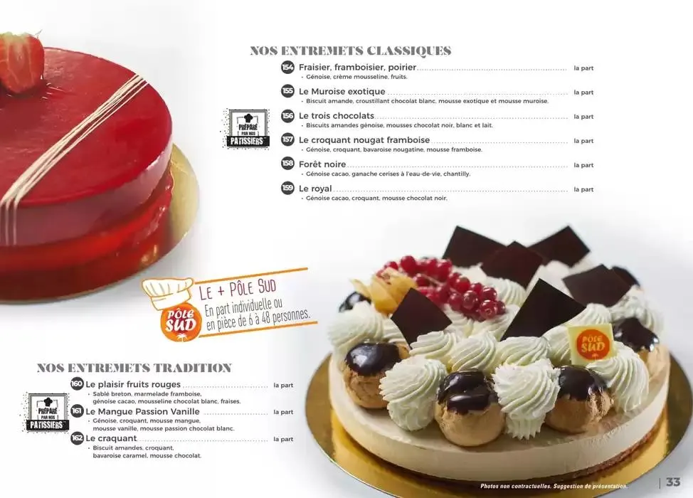 CARTE TRAITEUR 2025 du 3 janvier au 29 novembre 2025 - Catalogue page 26