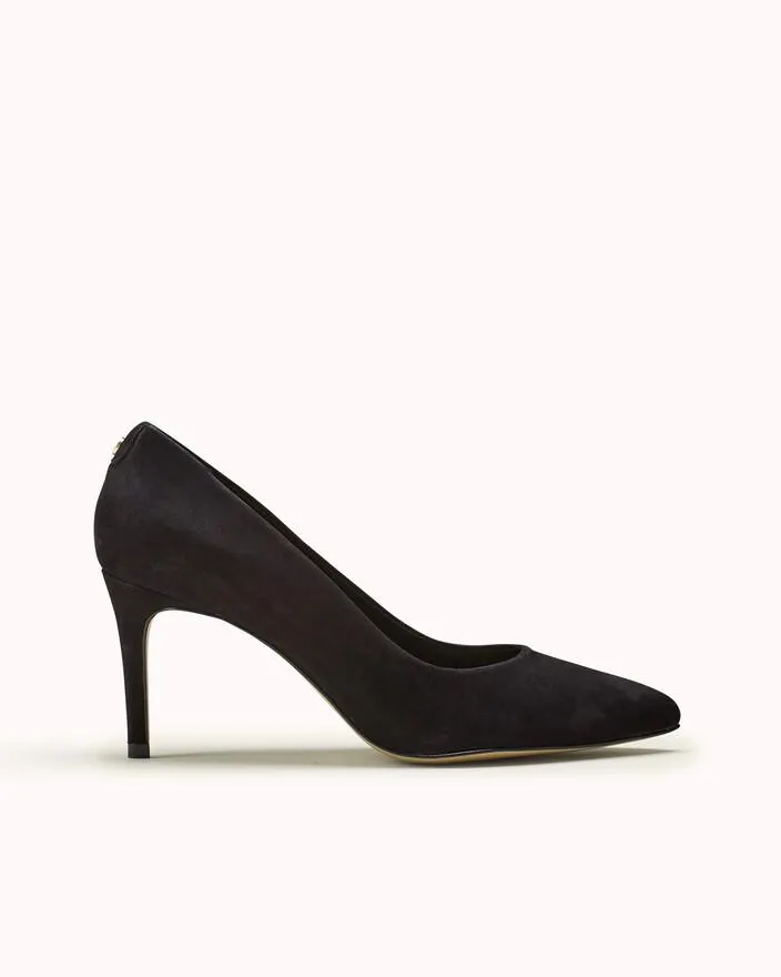 ESCARPIN AZALEA en nubuck noir