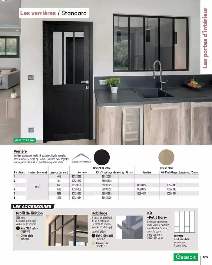 Aménagents Intérieurs 2025 du 1 janvier au 31 décembre 2025 - Catalogue page 105