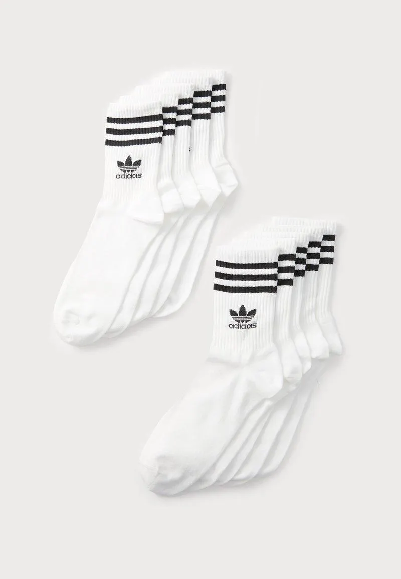 STRIP UNISEX 10 PACK - Chaussettes - white