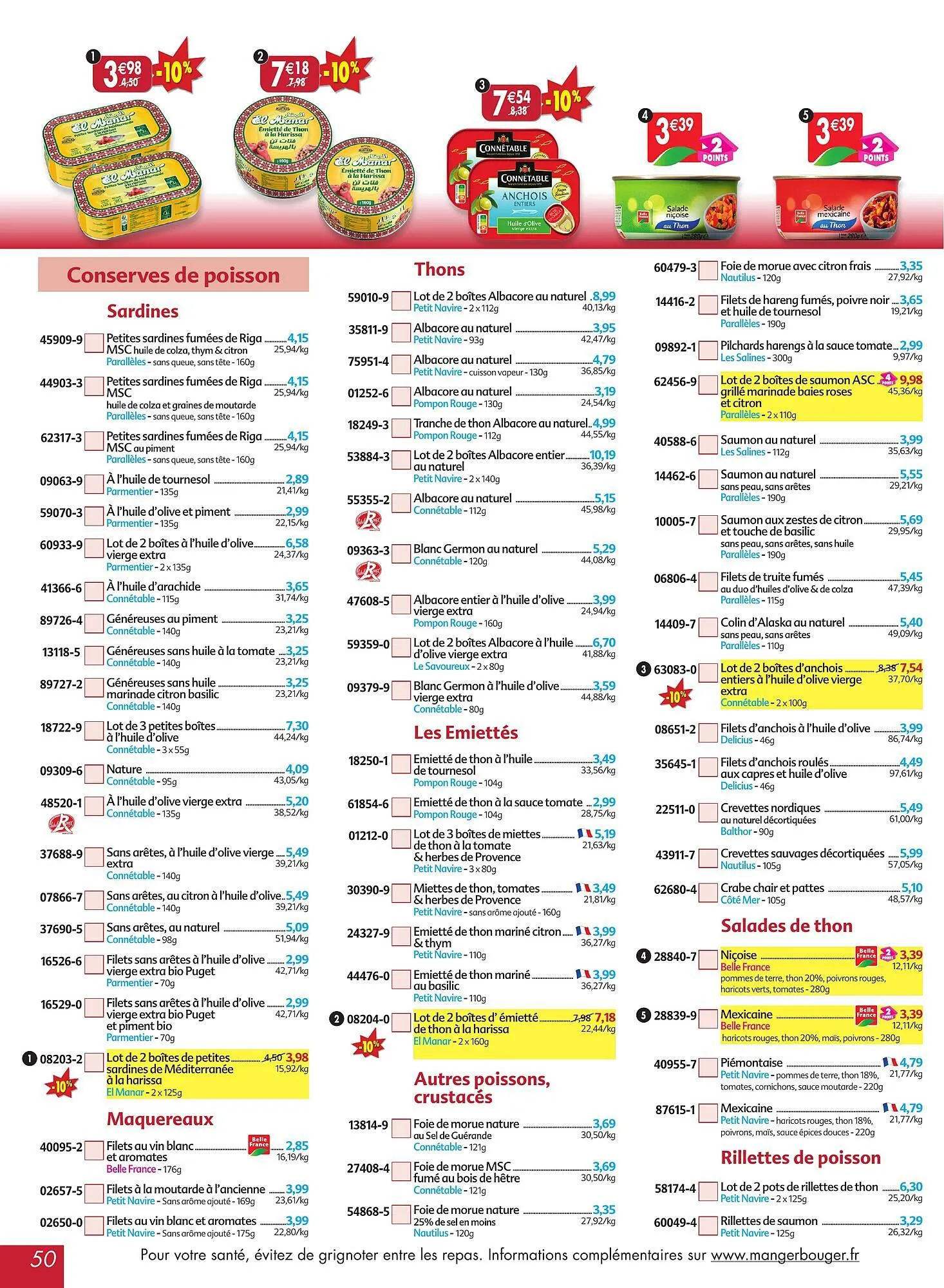 Catalogue Maximo du 30 septembre au 31 octobre 2025 - Catalogue page 50