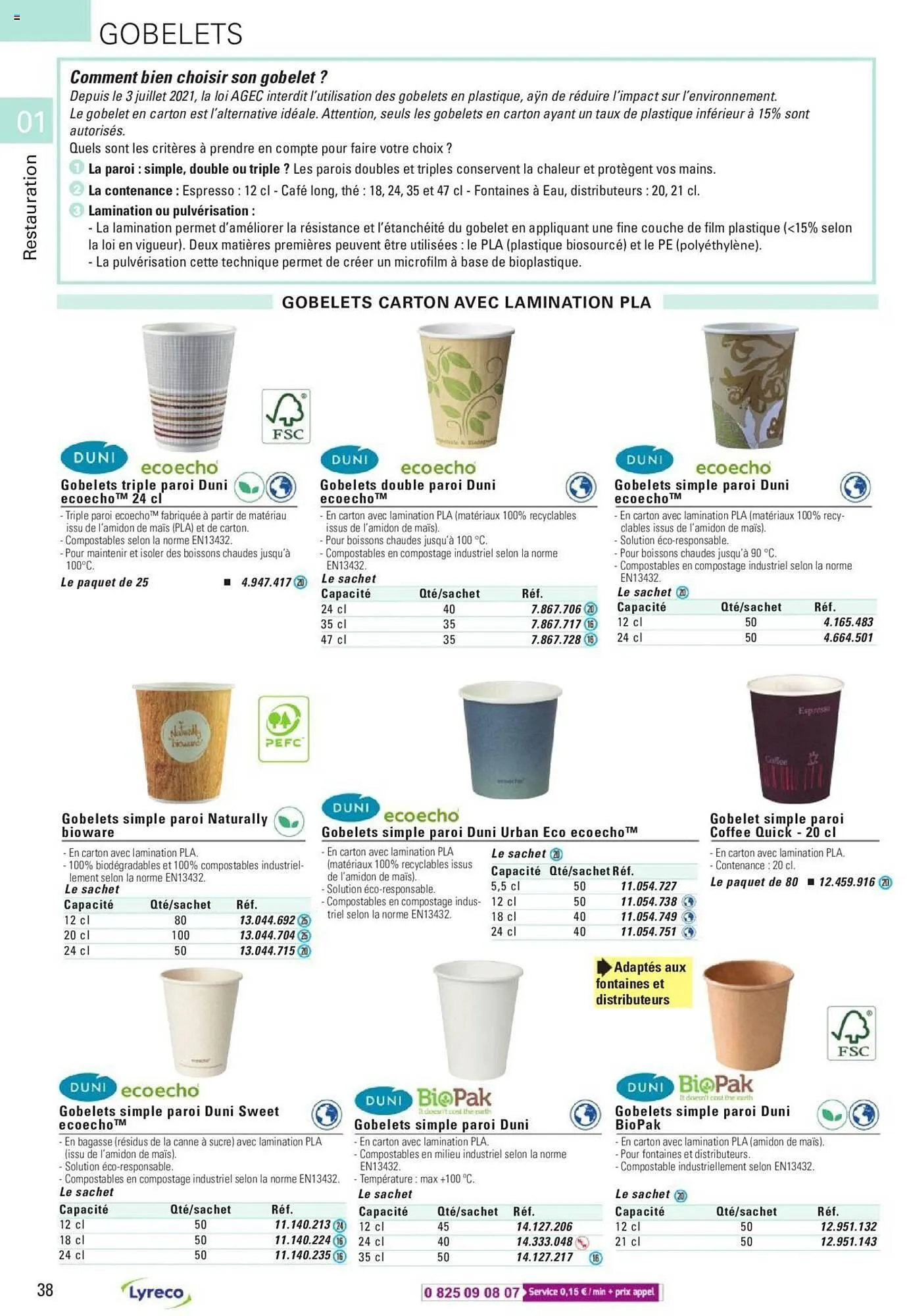 Catalogue Lyreco du 15 mai au 31 décembre 2023 - Catalogue page 38