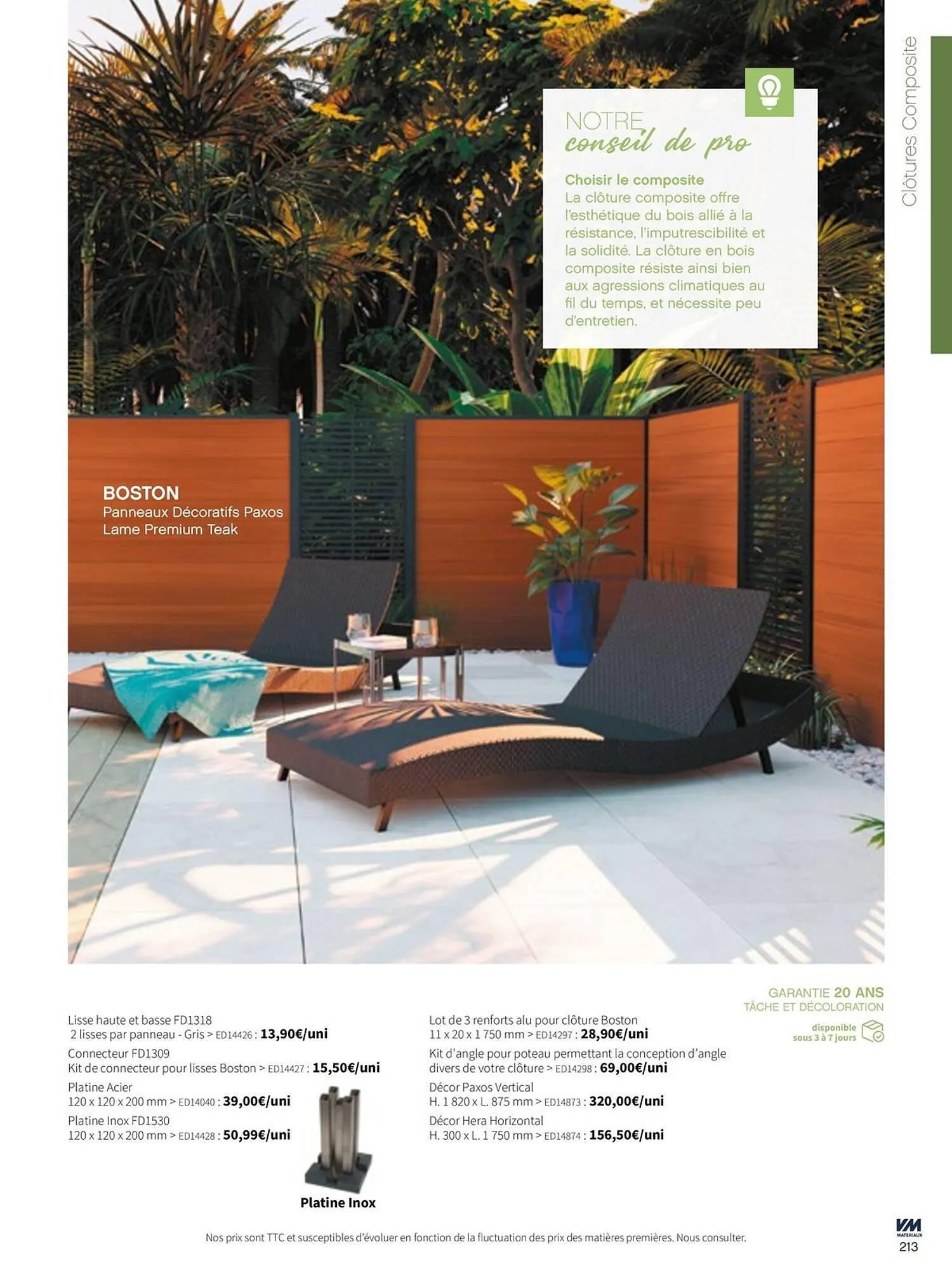Catalogue VM Matériaux du 11 juin au 30 juin 2026 - Catalogue page 213