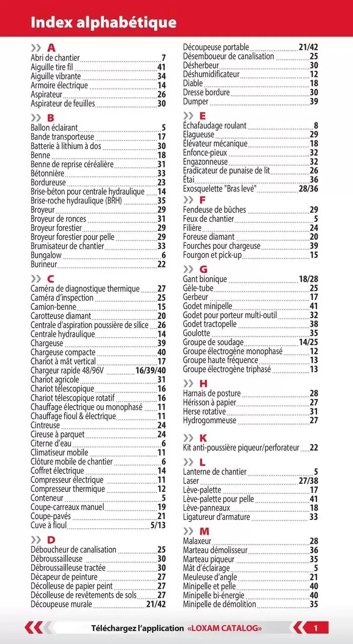 Tarifs professionnels du 3 janvier au 31 décembre 2025 - Catalogue page 3