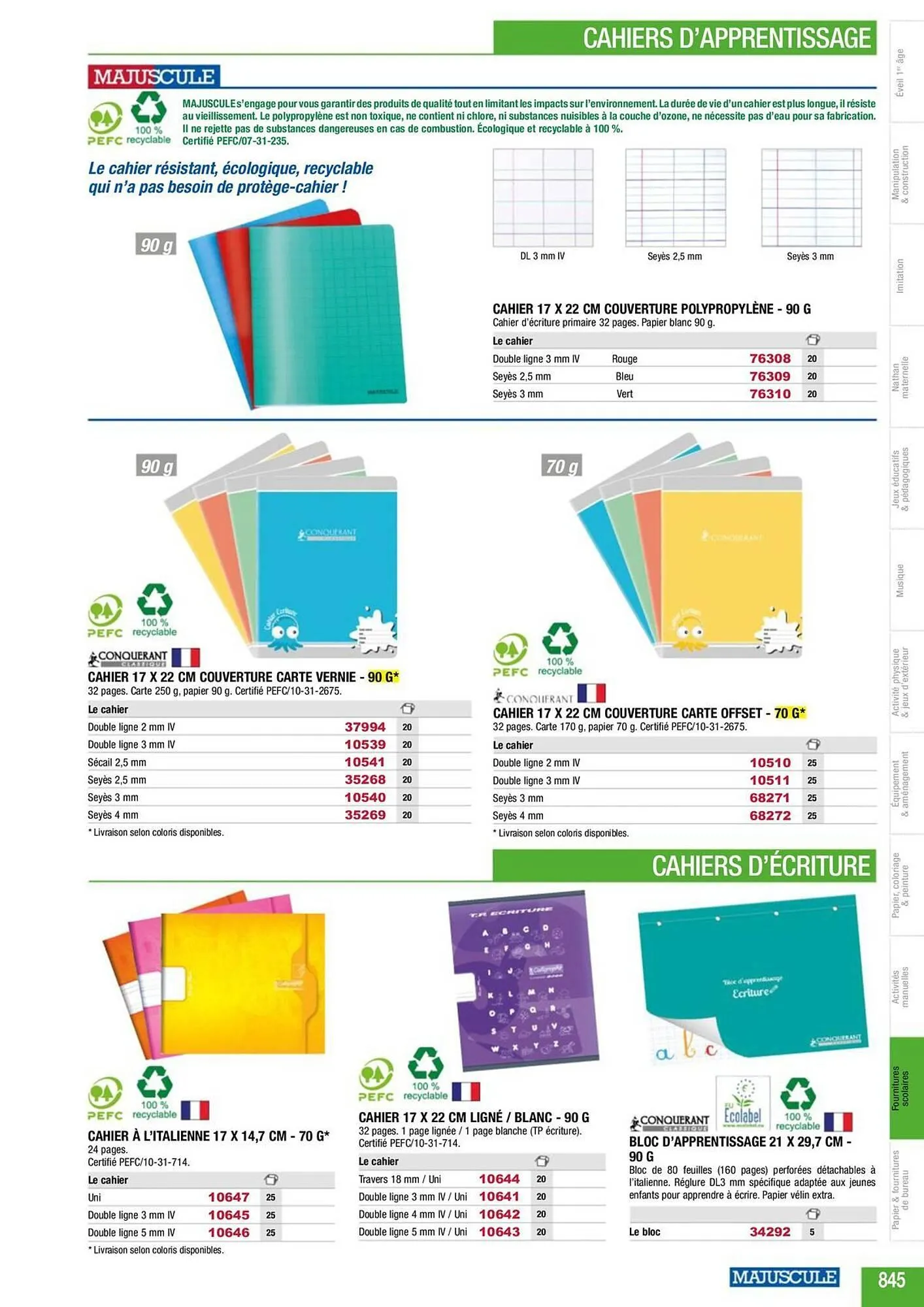 Catalogue Majuscule du 5 mars au 31 décembre 2025 - Catalogue page 869