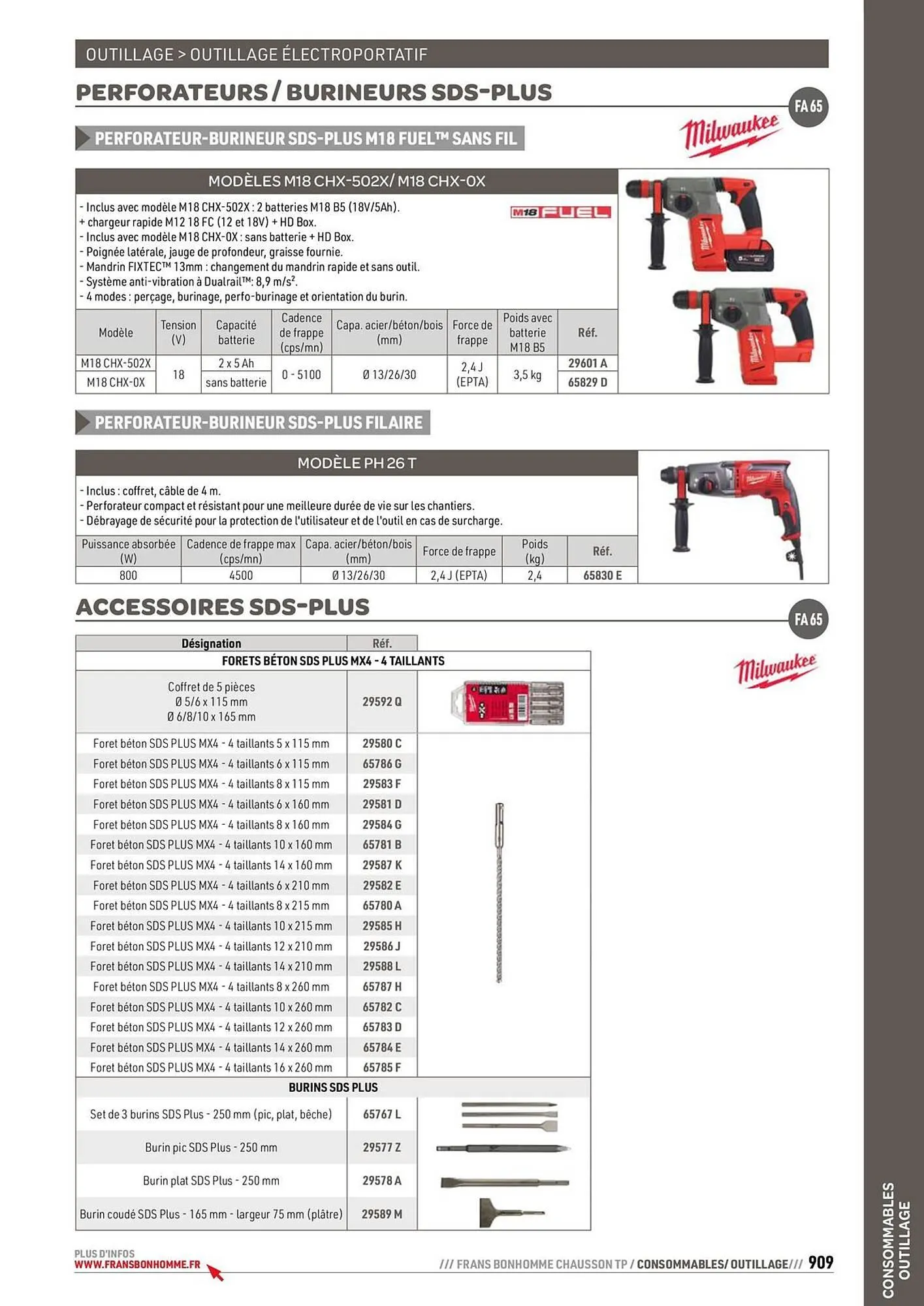 Catalogue Chausson Matériaux du 24 septembre au 31 décembre 2025 - Catalogue page 909