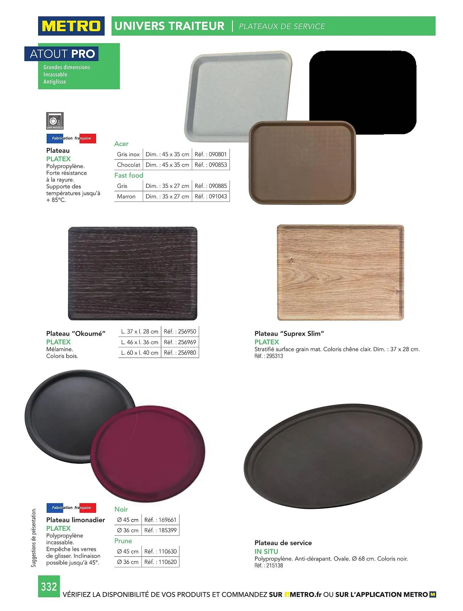 Catalogue METRO du 1 janvier au 31 décembre 2026 - Catalogue page 332