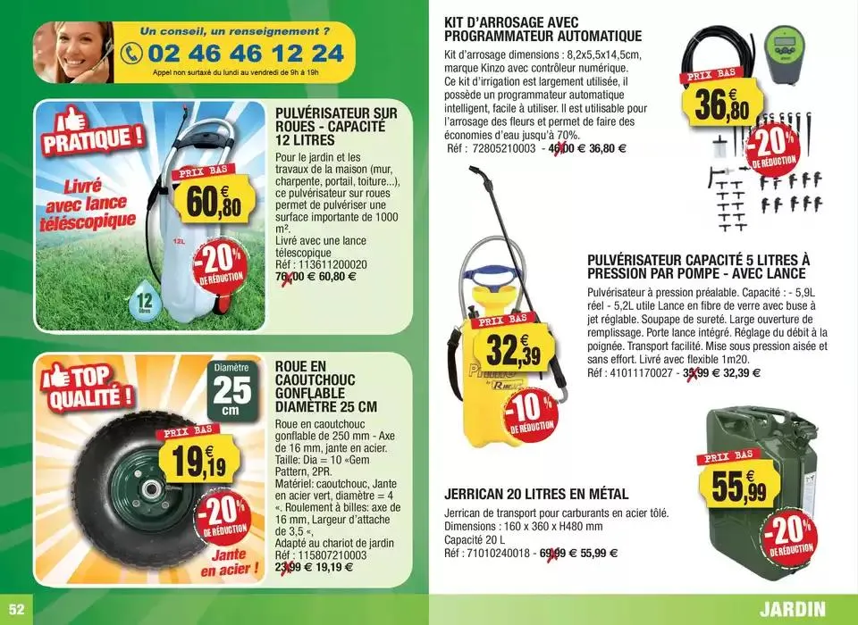 Arrivages de printemps du 6 février au 31 mai 2025 - Catalogue page 52