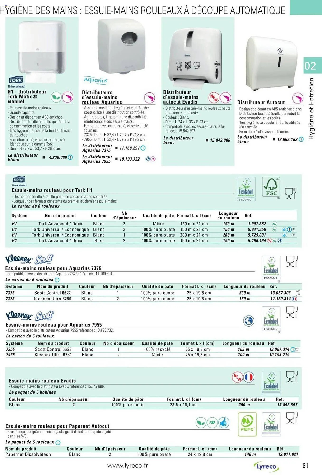 Catalogue Lyreco du 15 mai au 31 décembre 2023 - Catalogue page 81