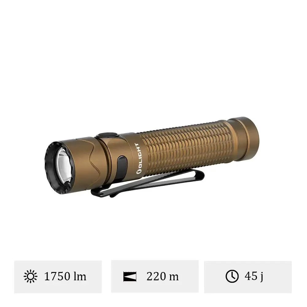 Olight Warrior Mini 2 - Lampe Torche Autodéfense EDC 1750 Lumens