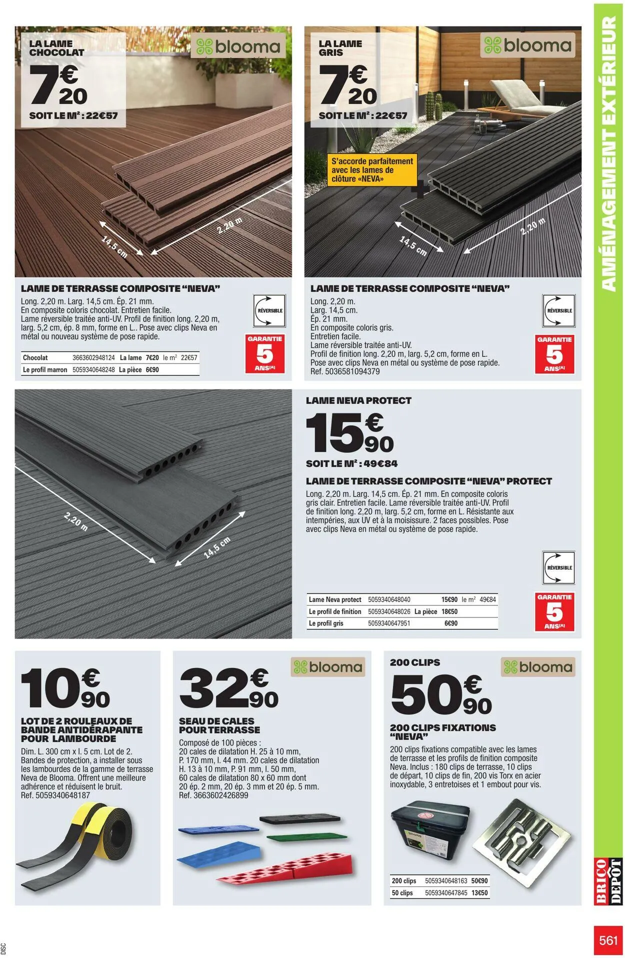 Brico Dépôt Catalogue actuel du 24 mars au 31 juillet 2025 - Catalogue page 561