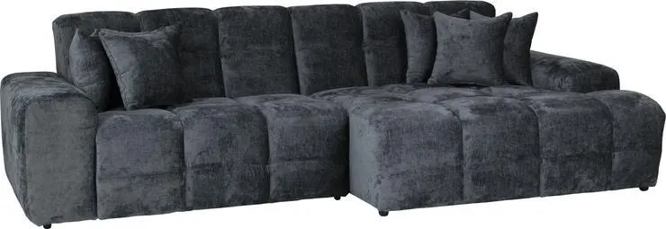 JACOB CANAPE ANGLE DROIT GRIS PERFECT HARMONY 90