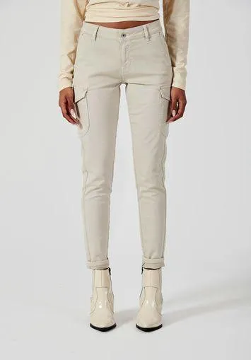Jean slim écru Femme
