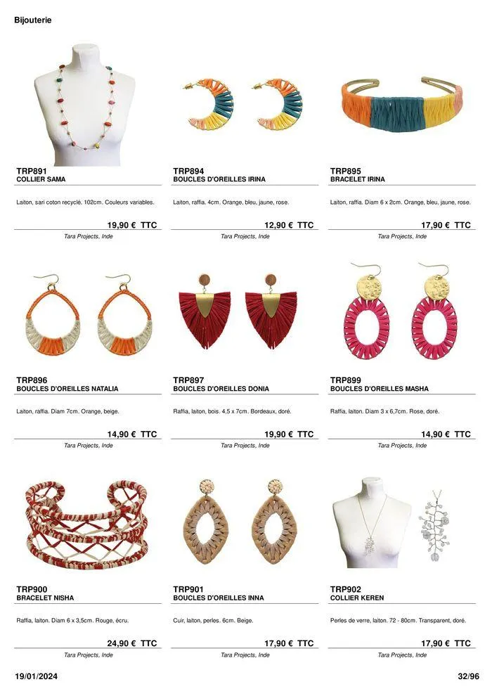 ARTISANAT . DéCORATION . MODE . JOUETS du 9 février au 31 août 2024 - Catalogue page 34